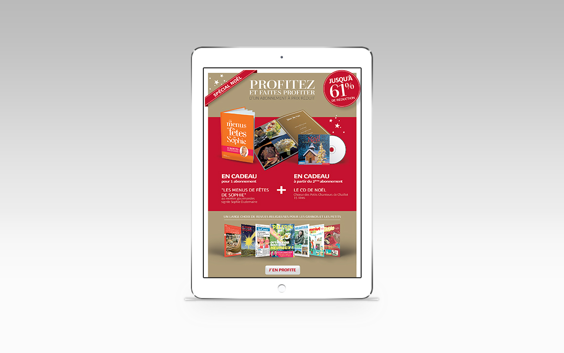 Bayard - emailing - campagne digitale
