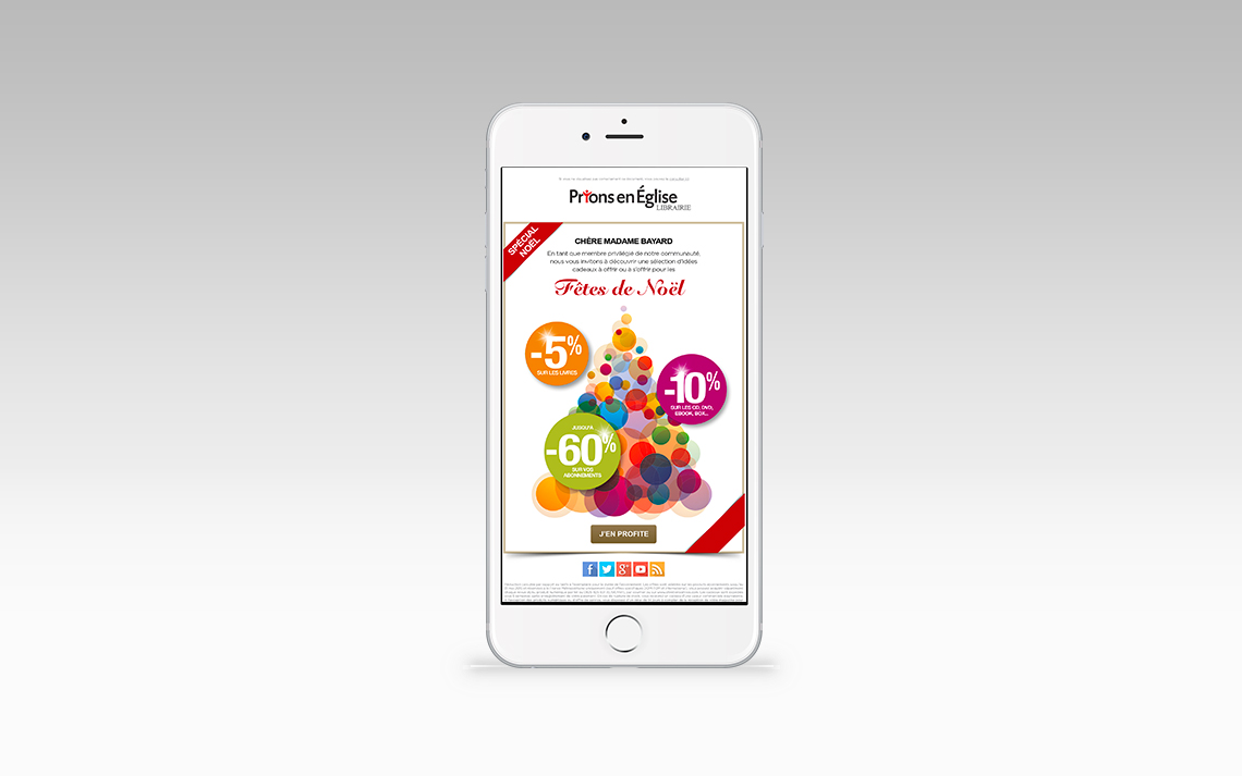 Bayard - emailing - campagne digitale