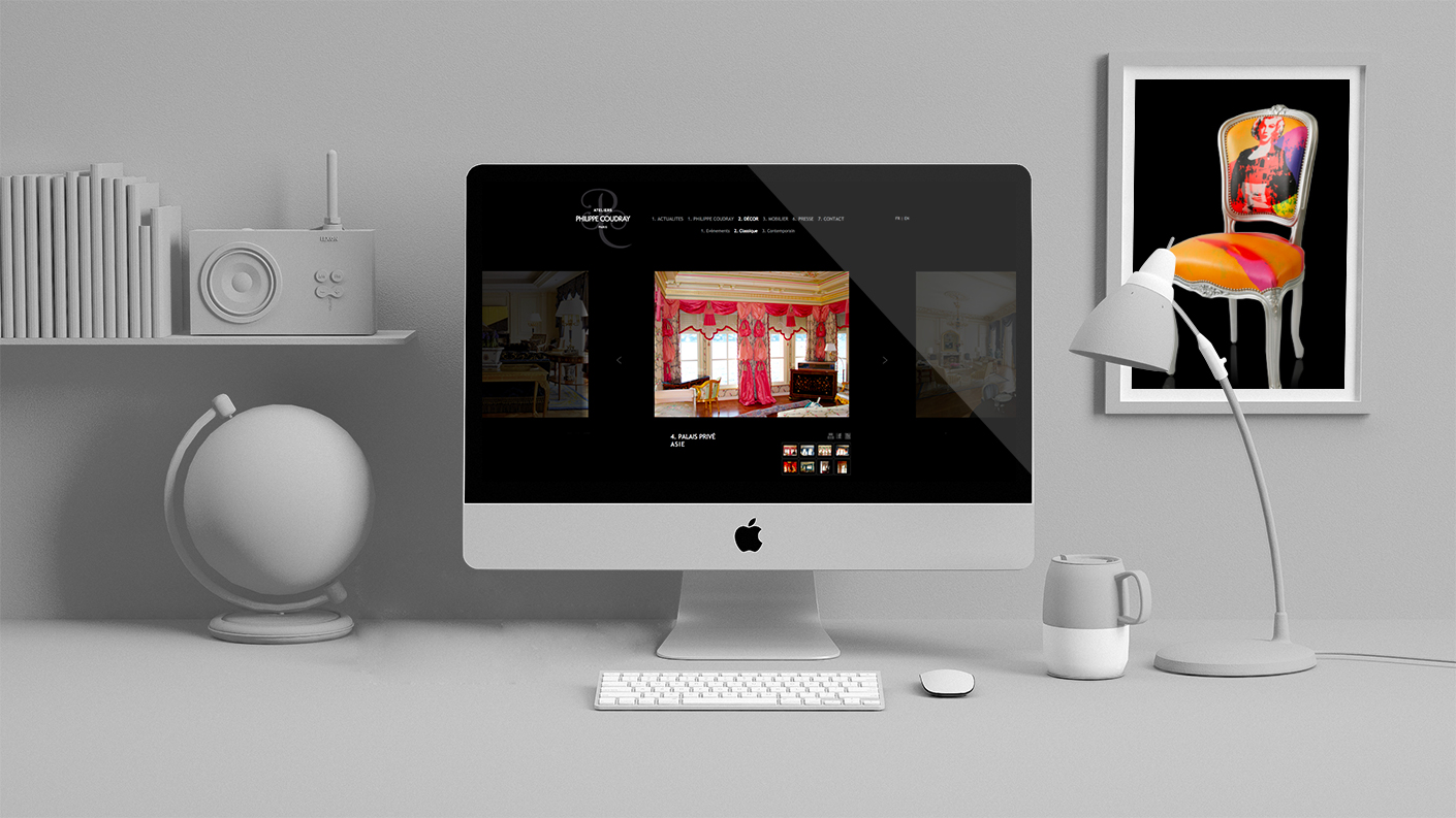 Ateliers Philippe Coudray - Site Corporate
